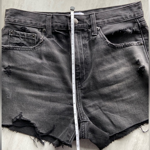 PISTOLA High Waisted Denim Shorts - Picture 10 of 16